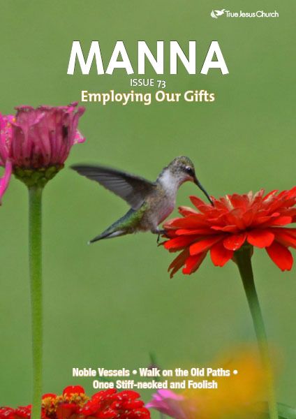 Manna 73: Employing Our Gifts 
